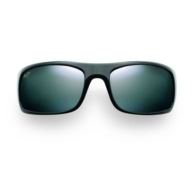 Maui Jim Peahi Sunglasses Black Frame Polarized Gray Lens