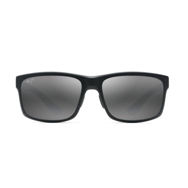 Maui Jim Pokowai Arch Sunglasses Black Frame Polarized Gray Lens