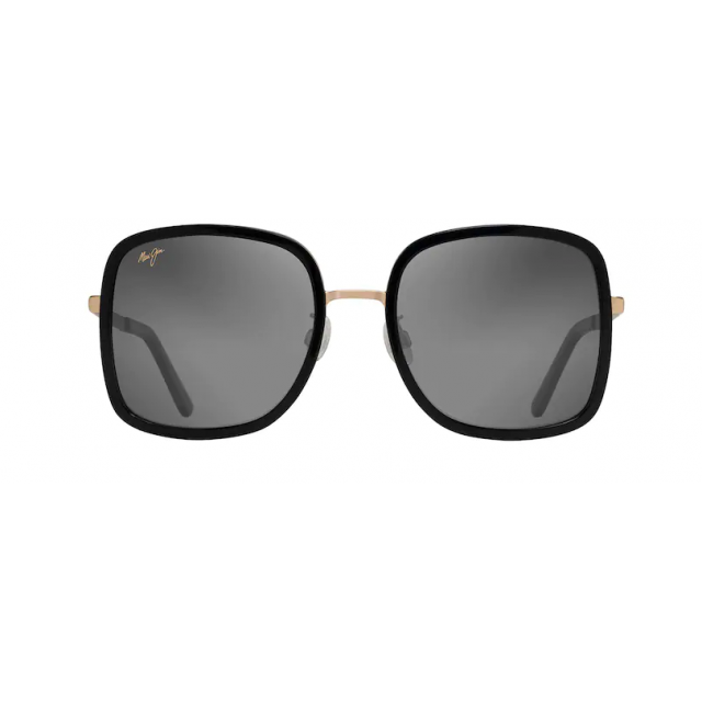 Maui Jim Pua Sunglasses Black Frame Polarized Gray Lens