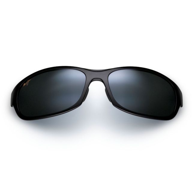 Maui Jim Twin Falls Sunglasses Black Frame Polarized Gray Lens