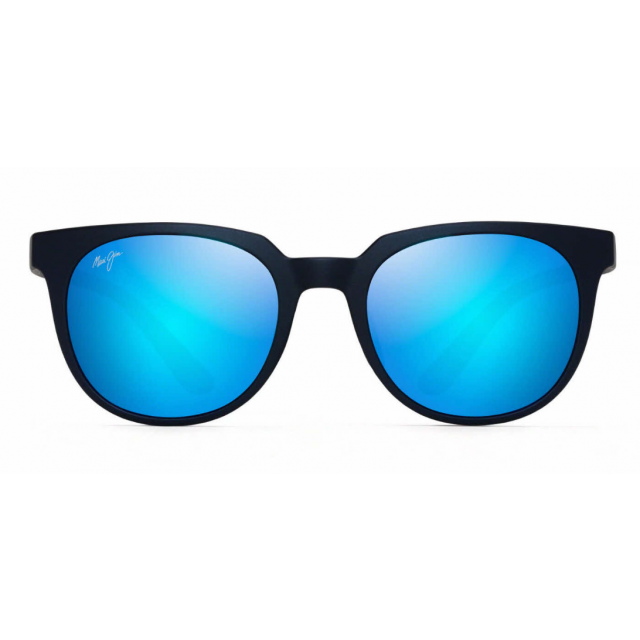 Maui Jim Wailua Sunglasses Black Frame Polarized Blue Lens