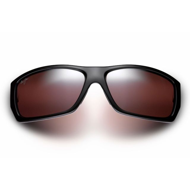 Maui Jim Wassup Sunglasses Black Frame Polarized Rose Lens
