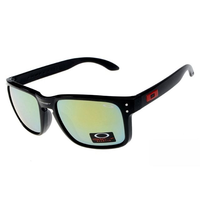 Oakley Holbrook sunglasses Polished Black/Ice Green