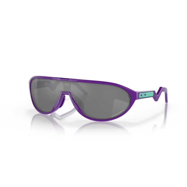Oakley CMDN sunglasses Electric Purple frame Prizm Black lens