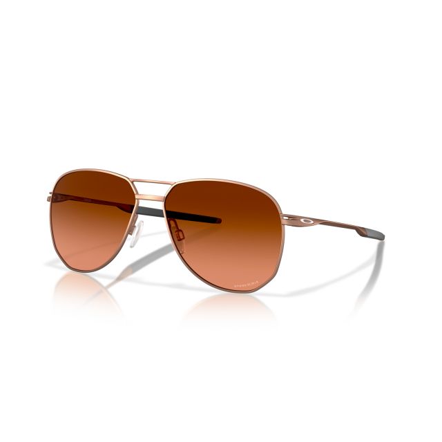 Oakley Contrail sunglasses Satin Rose Gold frame Prizm Brown Gradient lens