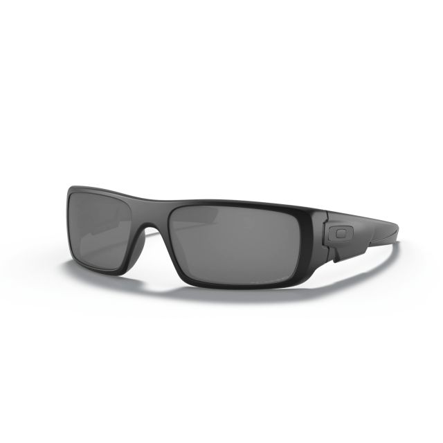 Oakley Crankshaft sunglasses Matte Black frame Black Iridium Polarized lens
