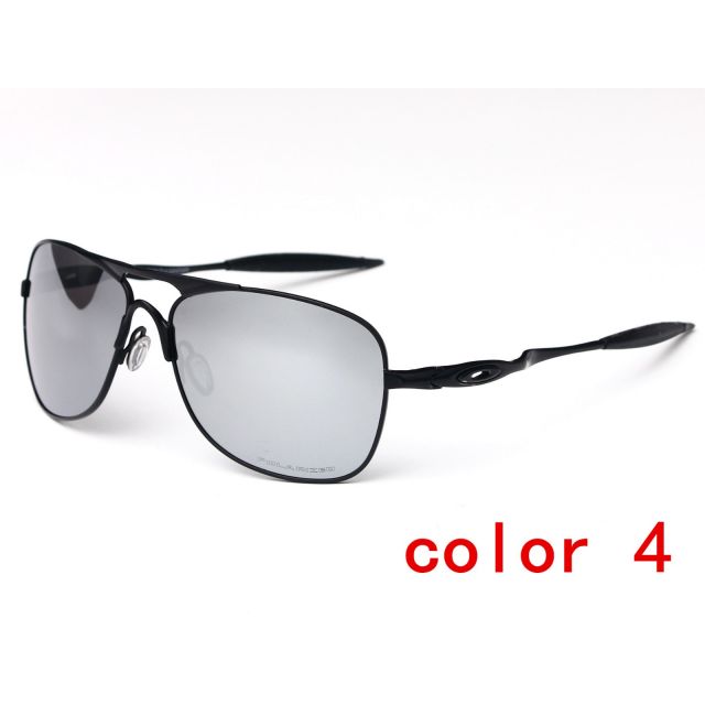 Oakley Crosshair Sunglasses Black Frame Gray Polarized Lens