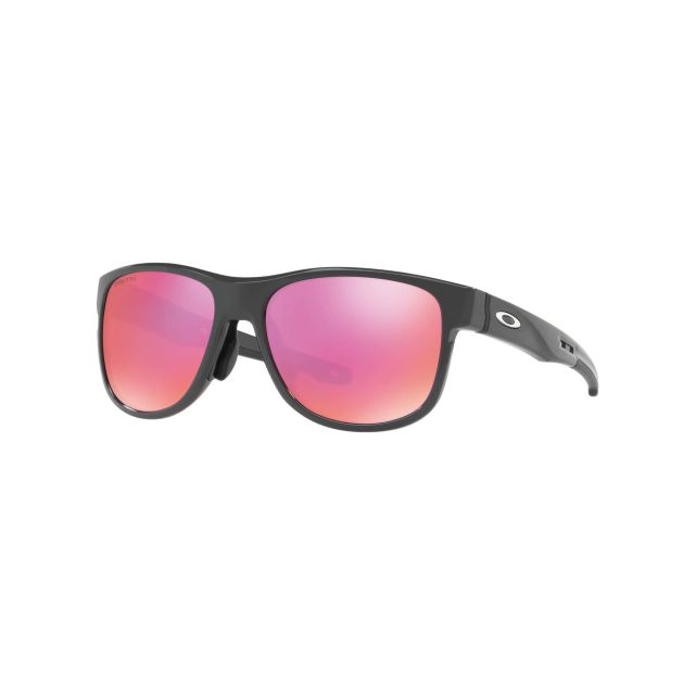 Oakley Crossrange R Low Bridge Fit sunglasses Carbon frame Prizm Trail lens