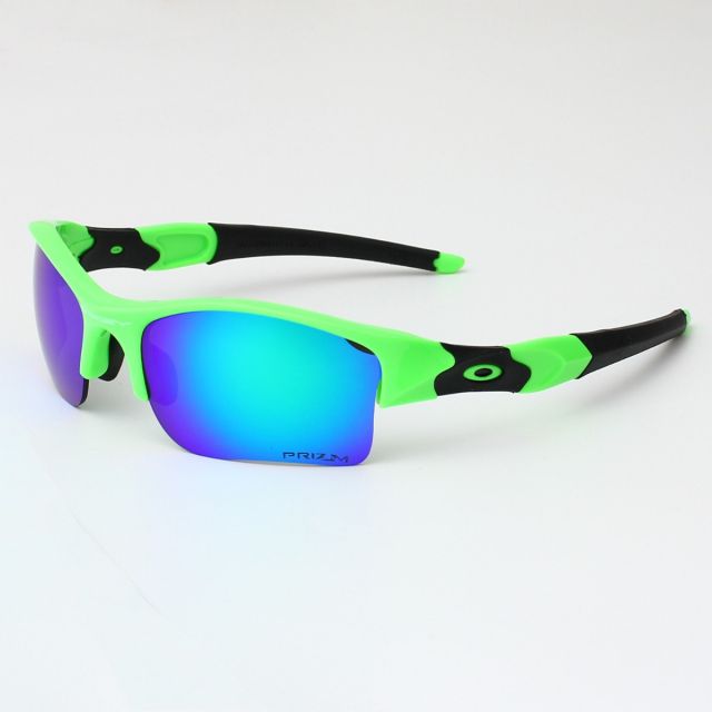 Oakley Flak Jacket Sunglasses Prizm Black Green/Blue