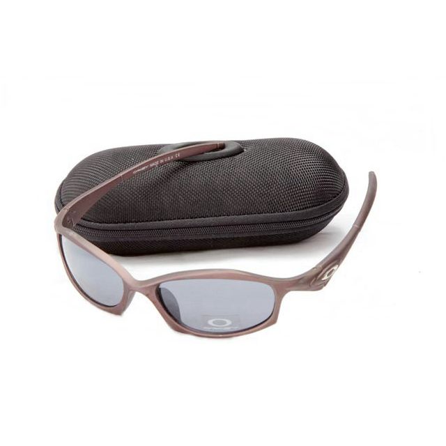 Oakely hatchet wire sunglasses in brown / gray