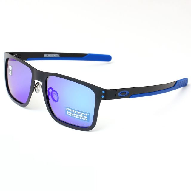 Oakley Holbrook Metal Sunglasses Prizm Black Blue/Blue