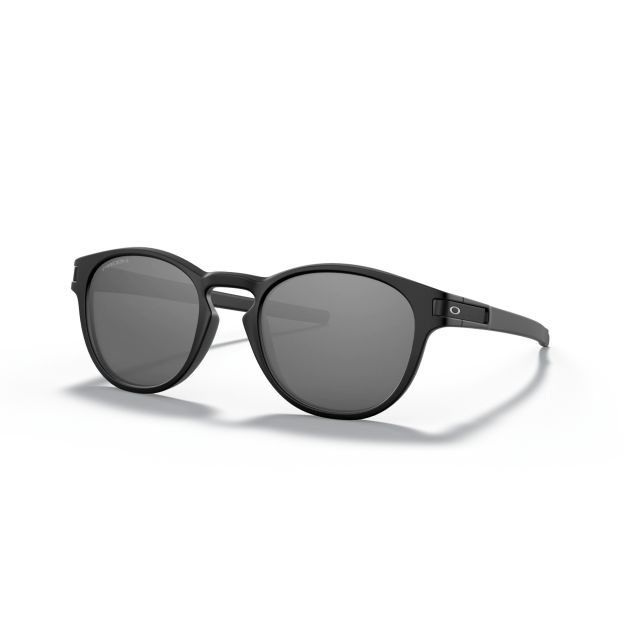 Oakley Latch Low Bridge Fit sunglasses Matte Black frame Prizm Black lens