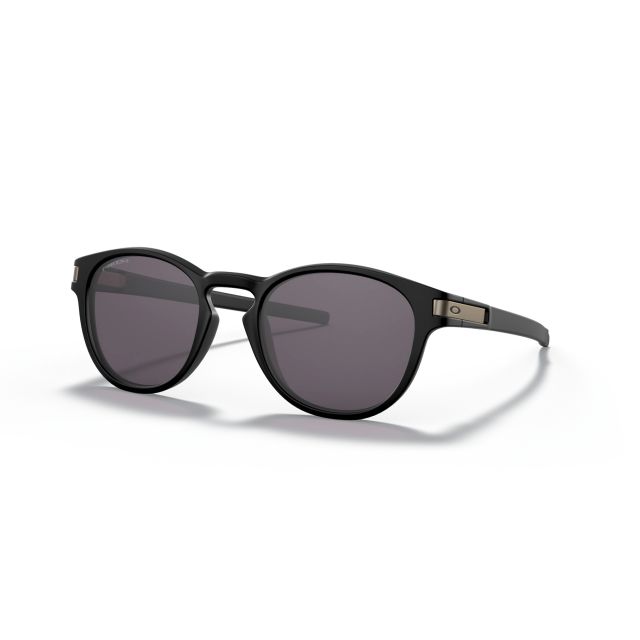 Oakley Latch Low Bridge Fit sunglasses Matte Black frame Prizm Grey lens