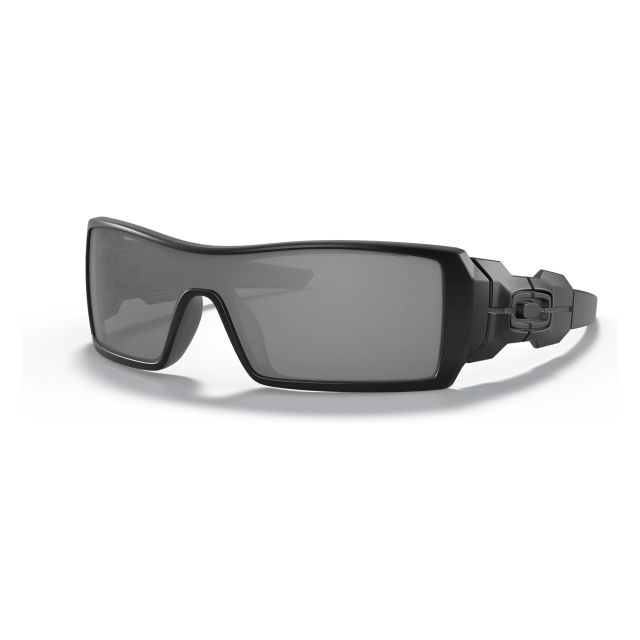 Oakley Oil Rig Sunglasses Matte Black Frame Black Iridium Lens