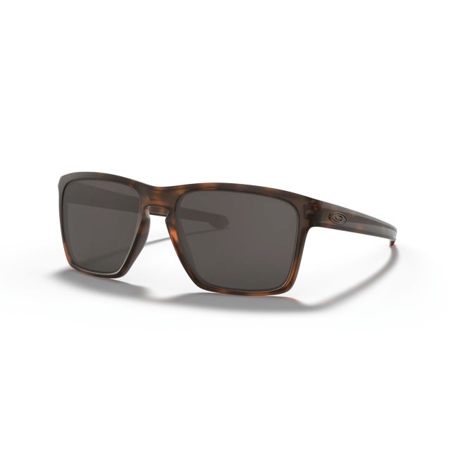 Oakley Sliver XL sunglasses Matte Brown Tortoise frame Warm Grey lens