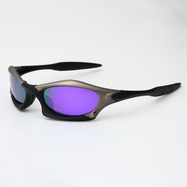 Oakley Splice Sunglasses Polarized Black/Purple
