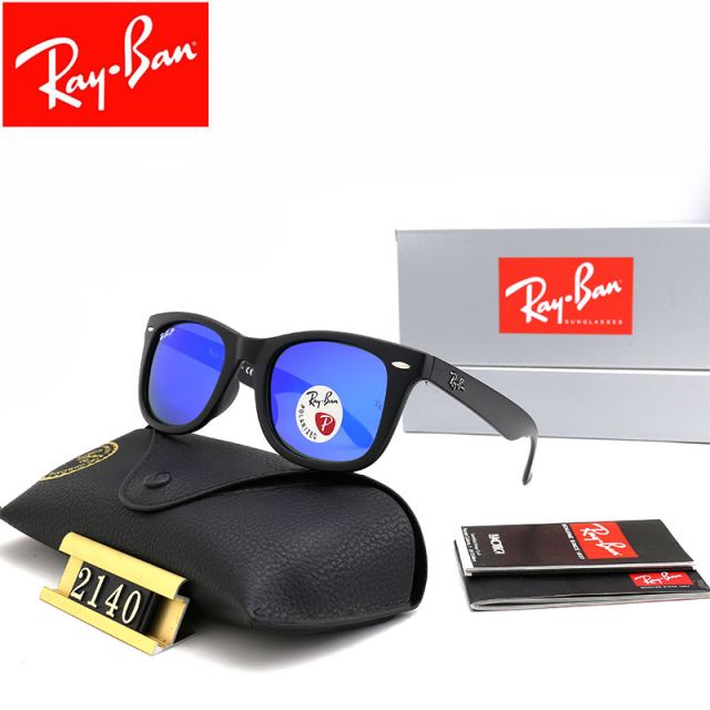 Ray Ban RB2140 Sunglasses Dark Blue/Balck