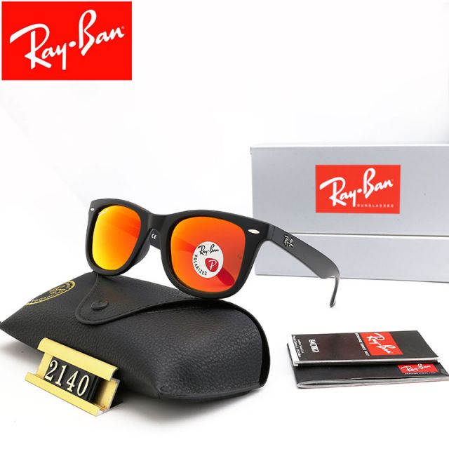 Ray Ban RB2140 Sunglasses Orange/Black