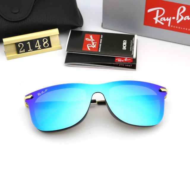 Ray Ban RB2148 Sunglasses Mirror Gradient Blue/Black