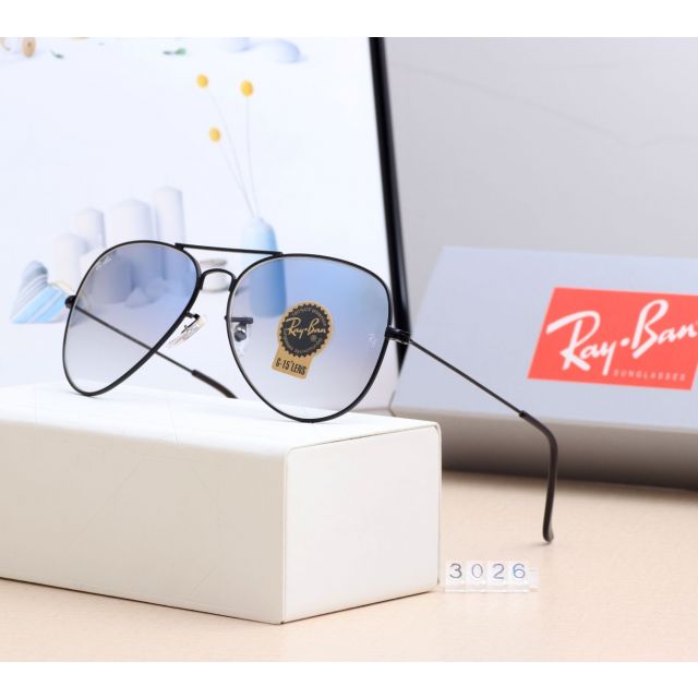 Ray Ban RB3026 Sunglasses Gradient Blue/Black