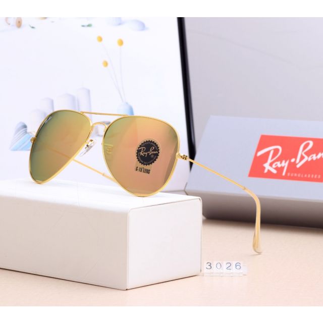 Ray Ban RB3026 Sunglasses Gradient Rose/Gold