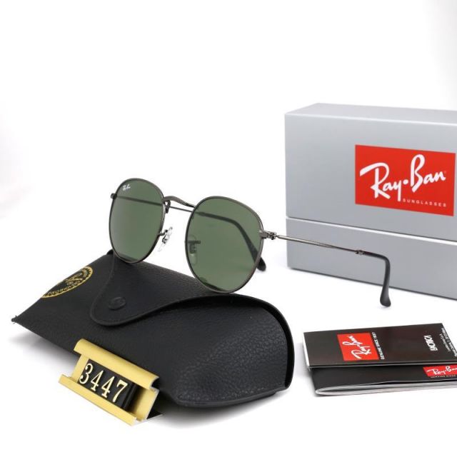 Ray Ban RB3447 Sunglasses Green/Gray