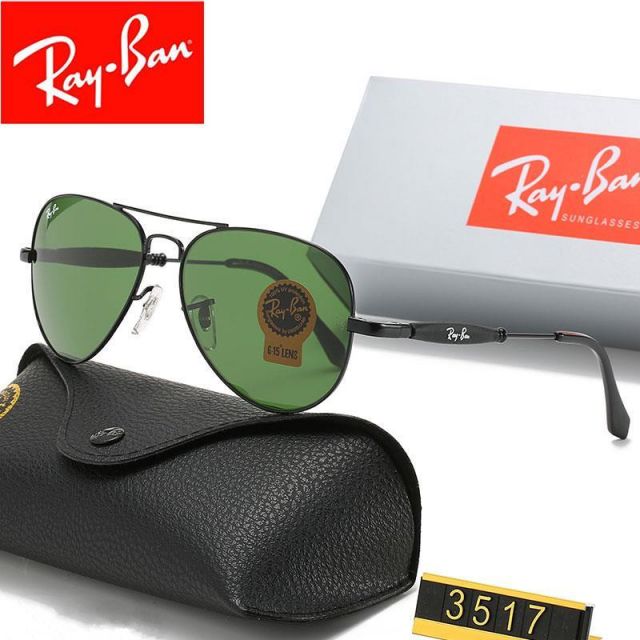 Ray Ban RB3517 Sunglasses Green/Black