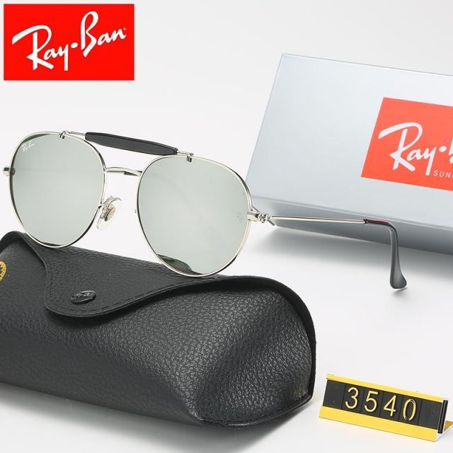 Ray Ban RB3540 Sunglasses Gray/Sliver with Black