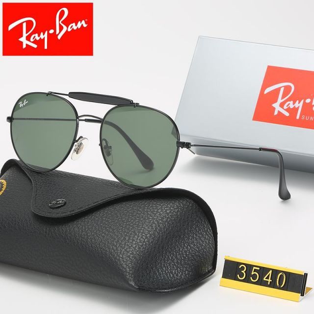 Ray Ban RB3540 Sunglasses Green/Black