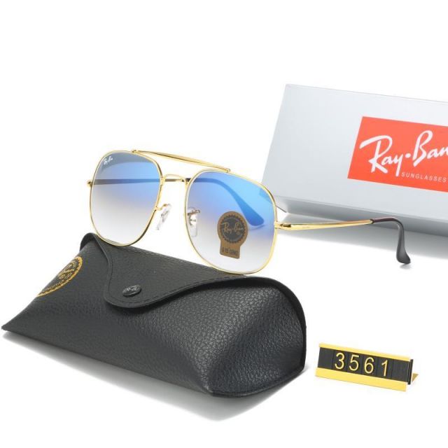 Ray Ban RB3561 Sunglasses Gradient Blue/Black