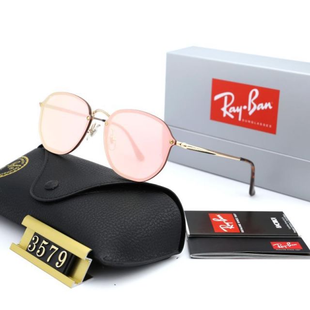 Ray Ban RB3579 Sunglasses Rose/Gold with Tortoise