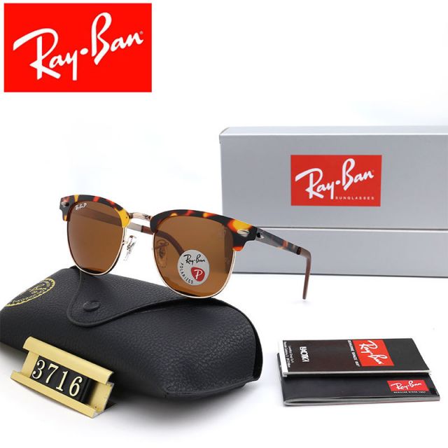 Ray Ban RB3716 Sunglasses Brown/Tortoise