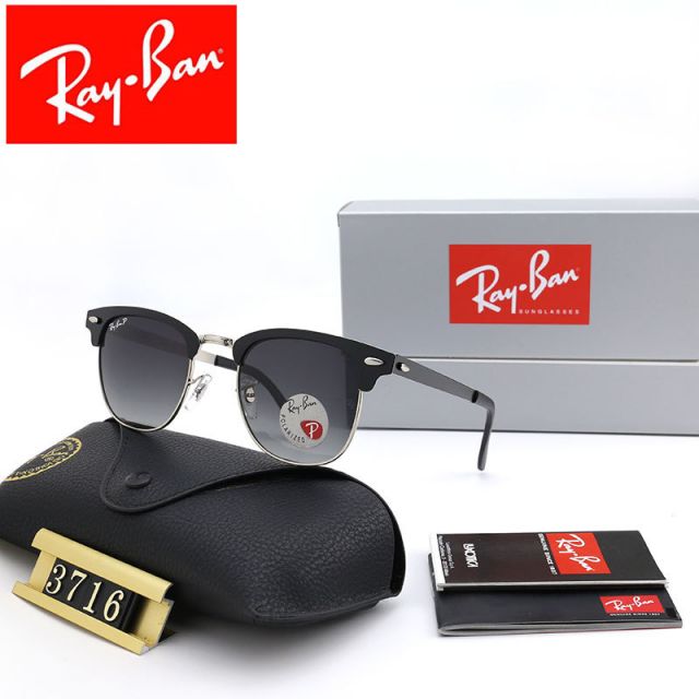 Ray Ban RB3716 Sunglasses Grey/Black