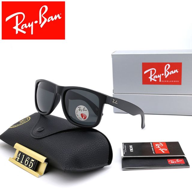 Ray Ban RB4165 Sunglasses Black/Black
