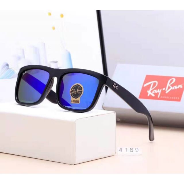 Ray Ban RB4169 Sunglasses Dark Blue/Black