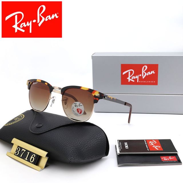 Ray Ban RB3716 Sunglasses Gradient Brown/Tortoise