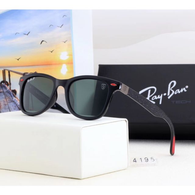 Ray Ban RB4195 Sunglasses Green/Black