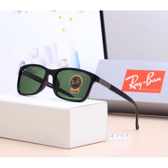 Ray Ban RB4208 Sunglasses Green/Black
