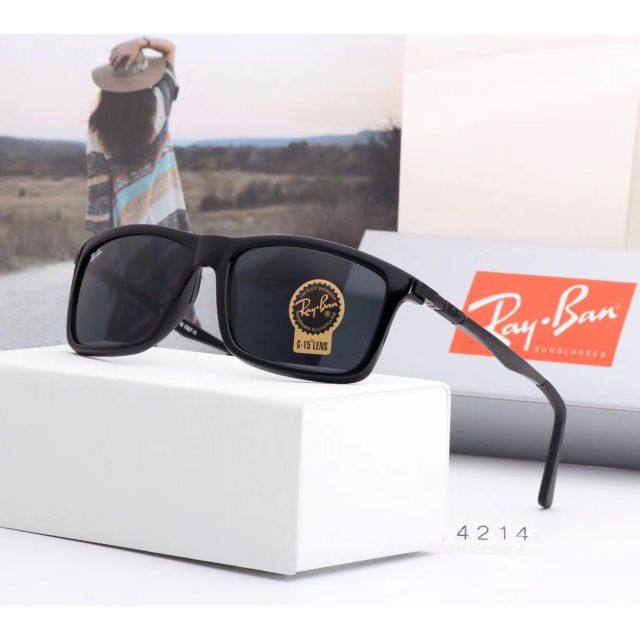 Ray Ban RB4214 Sunglasses Black/Black