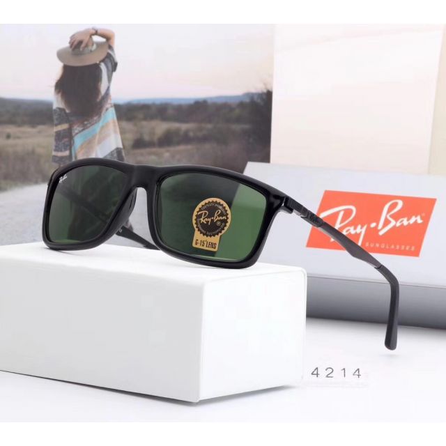 Ray Ban RB4214 Sunglasses Green/Black