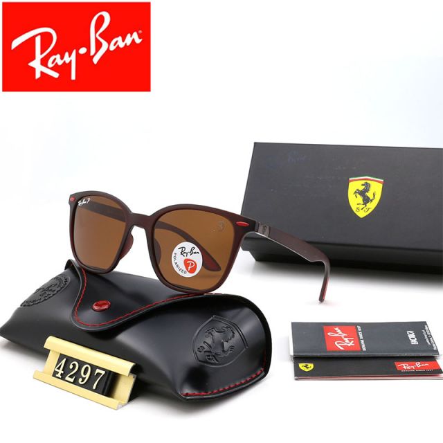 Ray Ban RB4297 Sunglasses Brown/Black