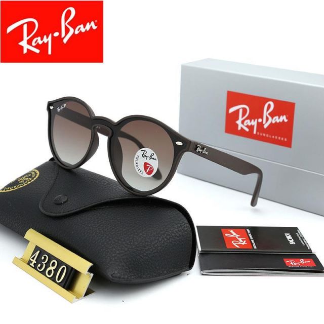 Ray Ban RB4380 Sunglasses Brown/Black