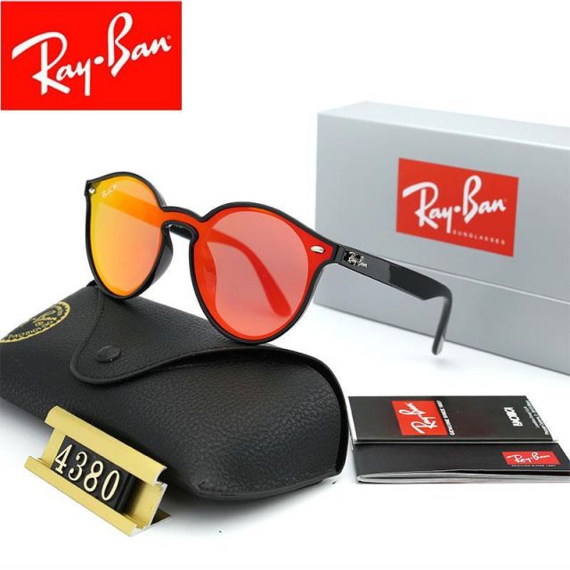 Ray Ban RB4380 Sunglasses Orange/Black