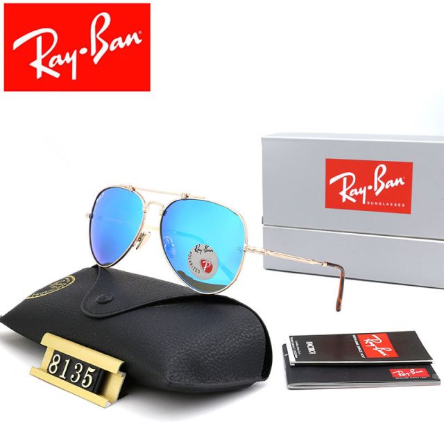 Ray Ban RB8135 Sunglasses Blue/Gold
