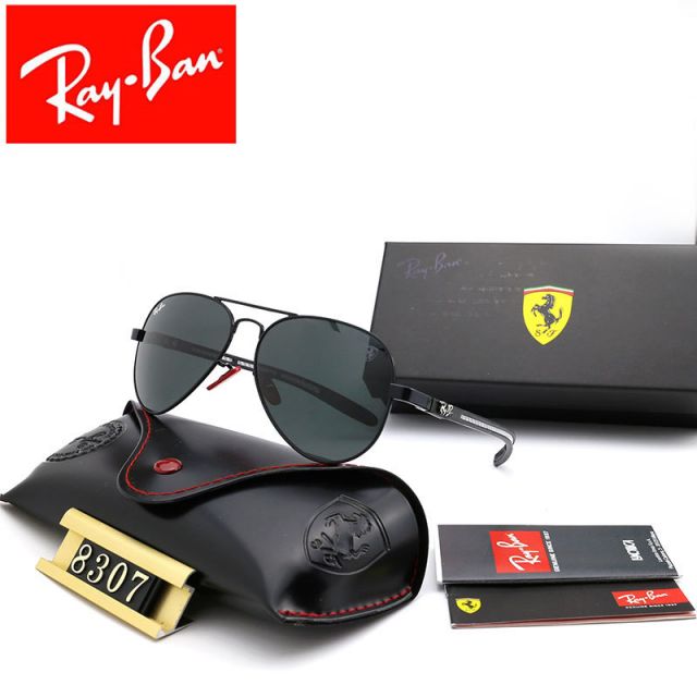 Ray Ban RB8307 Sunglasses Black/Black