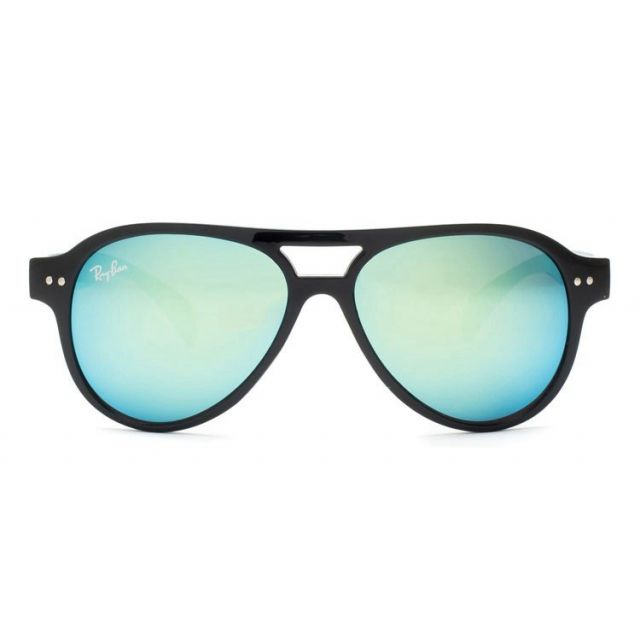 Ray Ban RB1091 Cats 5000 Sunglasses Black/Light Blue Gradient