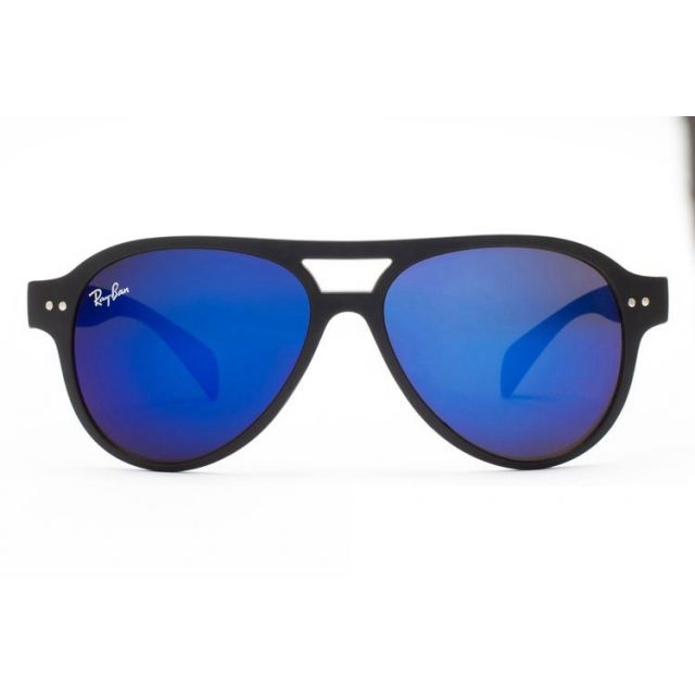 Ray Ban RB1091 Cats 5000 Sunglasses Black/Blue