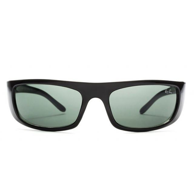 Ray Ban RB2608 Active Sunglasses Black/Light Green
