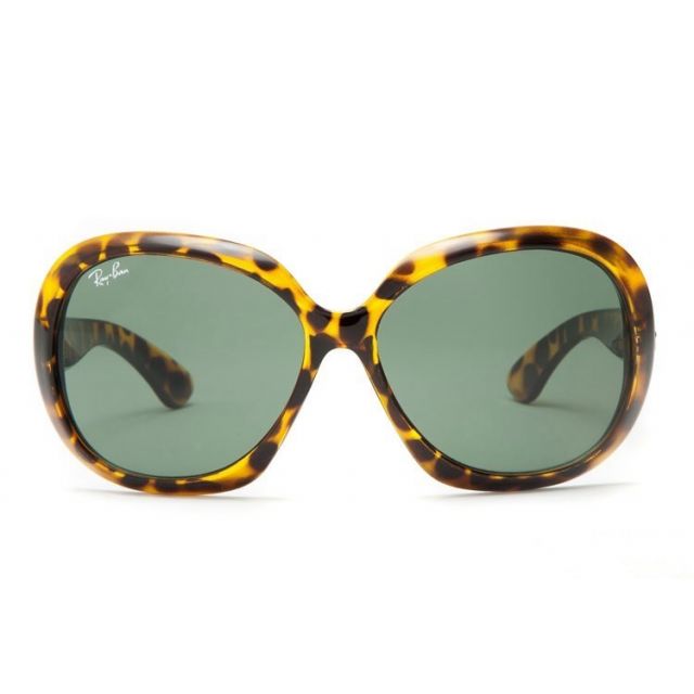 Ray Ban RB4098 Jackie Ohh II Sunglasses Tortoise/Light Green