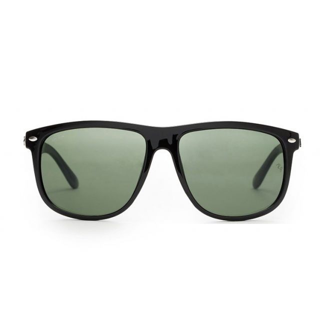 Ray Ban RB4147 Wayfarer Sunglasses Black/Light Green Gradient